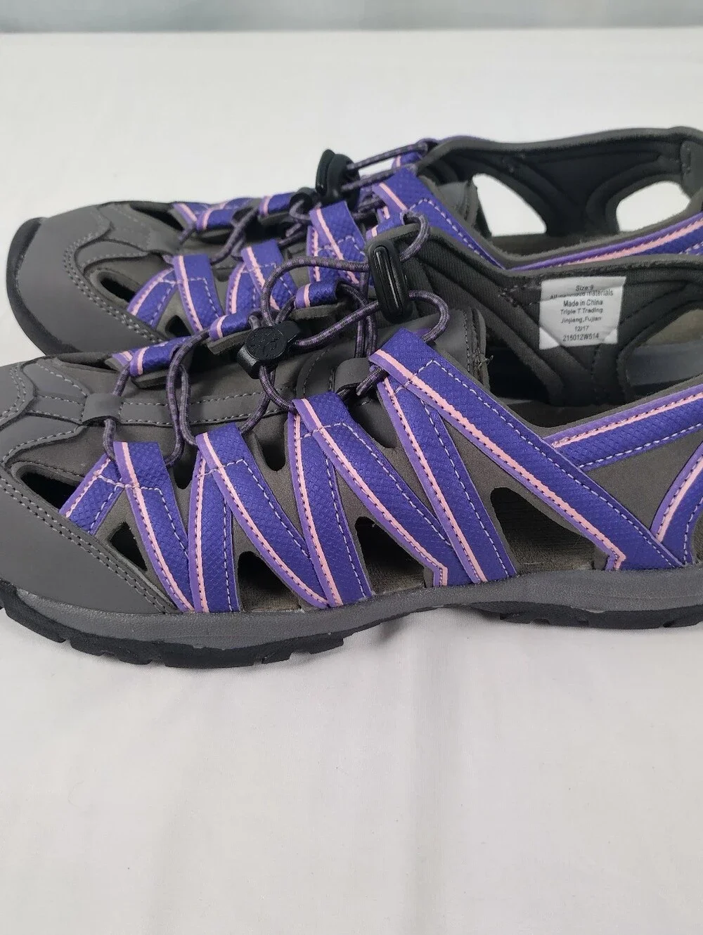 Northside Women Size 9  Sport Hiking Water Closed Toe Adjustable Sandals